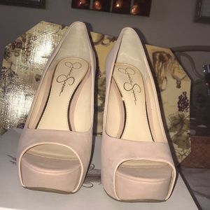 Jessica Simpson wedges